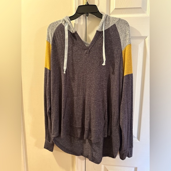 Market & Spruce Drawsting Hooded Soft Sweater size XL - Picture 1 of 4